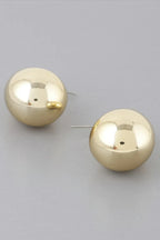 Bulky Shiny Teardrop Earrings | Mixtshop LLC