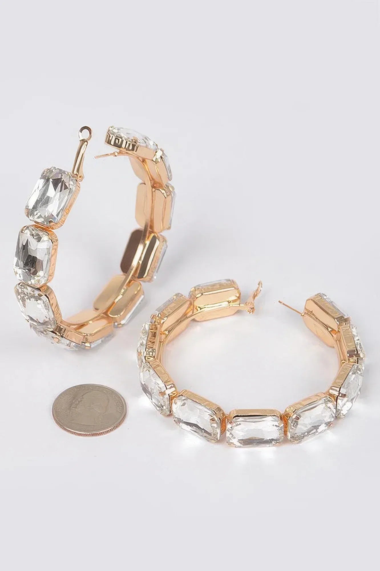 Stone Hoop Earring | Mixtshop LLC