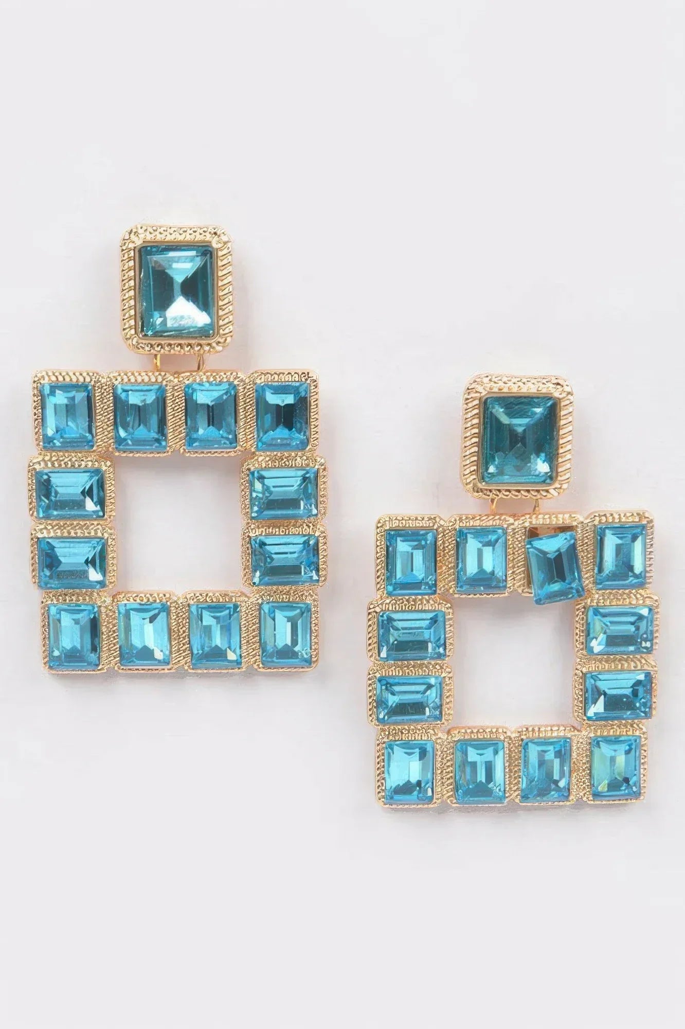 Rhinestone Square Earring | Mixtshop LLC