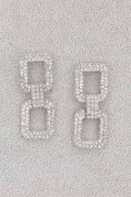 Rhinestone Earrings | Mixtshop LLC