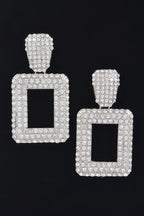 Rectangular Chain Drop Earrings | Mixtshop LLC