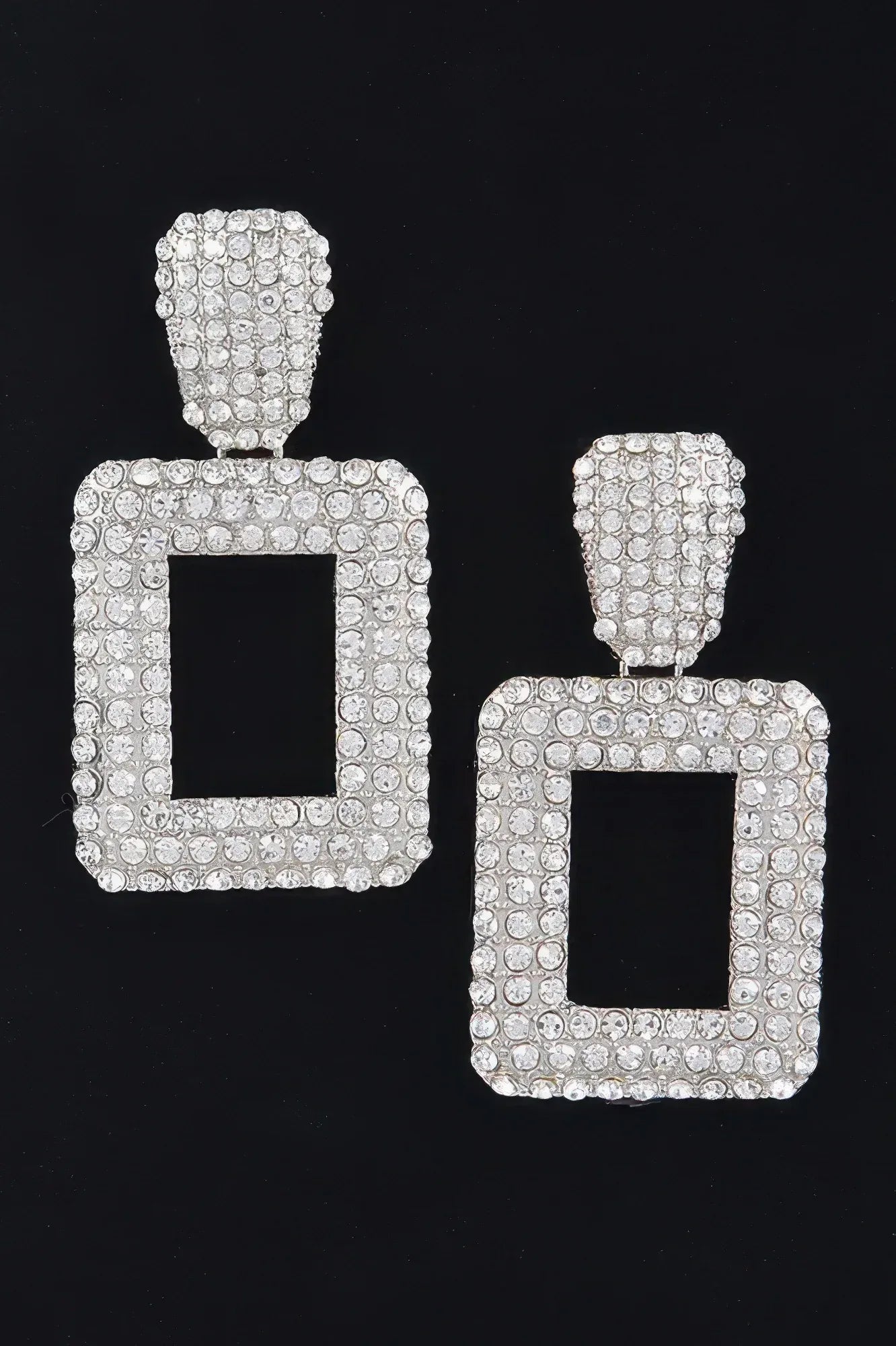 Rectangular Chain Drop Earrings | Mixtshop LLC