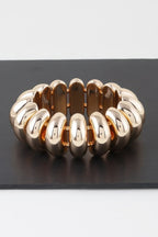 Shiny Multi Hoop Beaded Bracelet | Mixtshop LLC