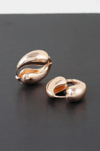 Shiny Yin N Yang Hoop Earrings | Mixtshop LLC
