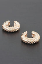 Twisted Rope Hoop Earrings | Mixtshop LLC