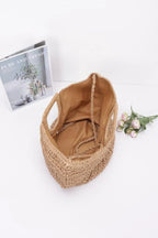 Faux Straw Handmade Handle Bag | Mixtshop LLC
