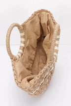 Faux Straw Tote Bag | Mixtshop LLC