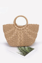 Faux Straw Tote Bag | Mixtshop LLC