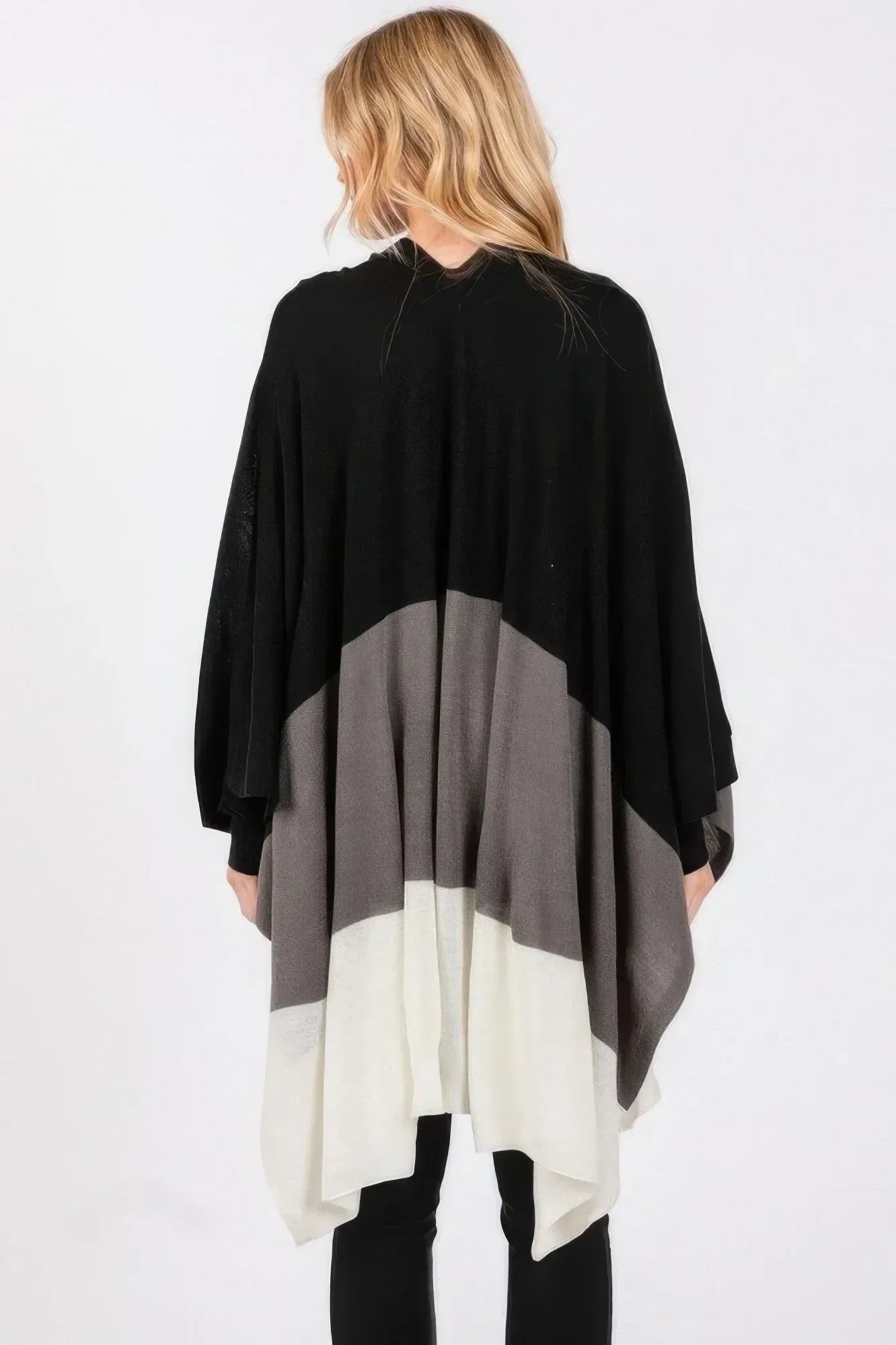 Three Tones Ruana | Mixtshop LLC