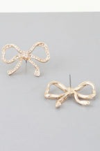 Rhinestone Bow Earrings | Mixtshop LLC