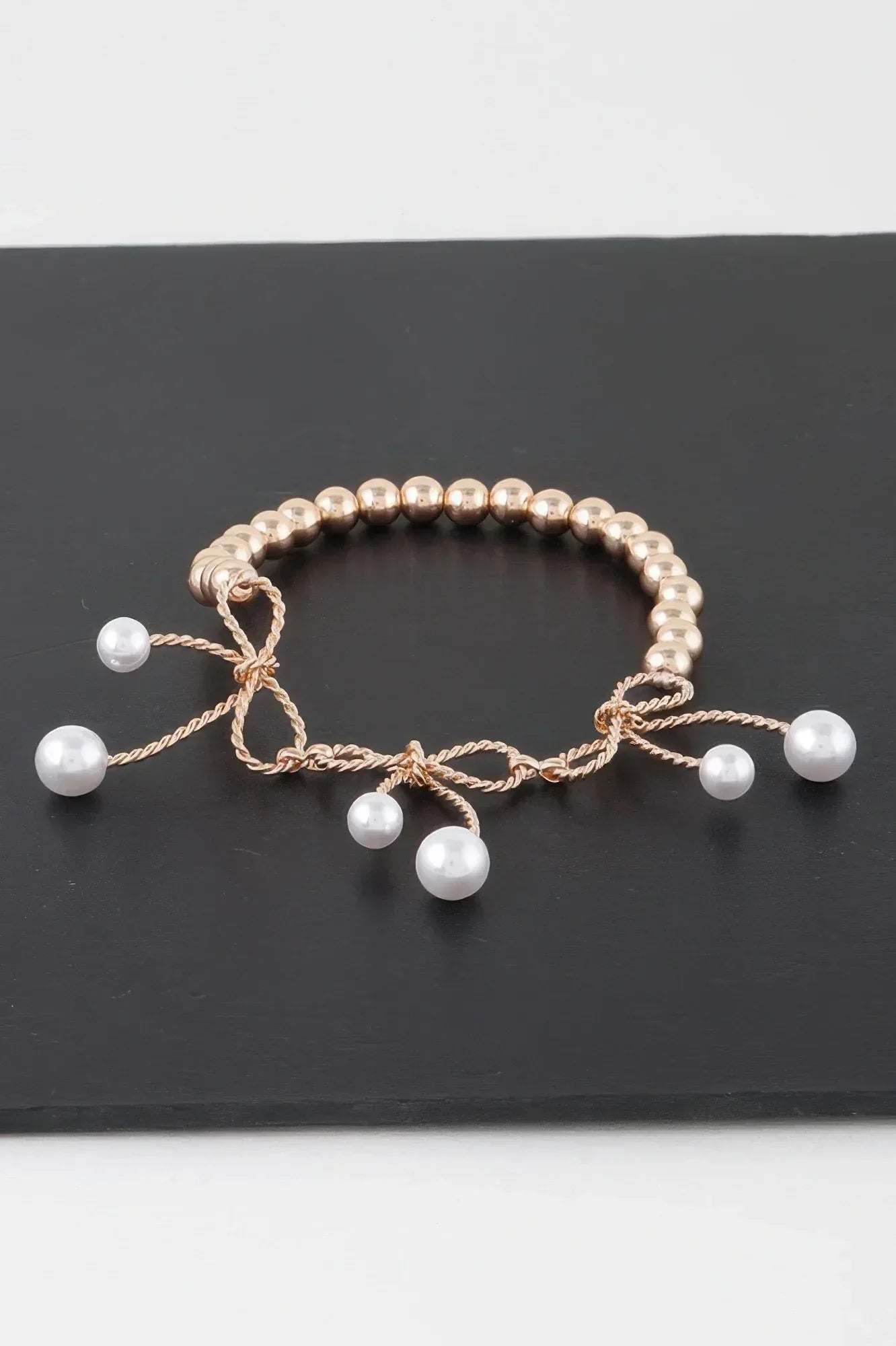 Faux Pearl Bloom Bracelet | Mixtshop LLC