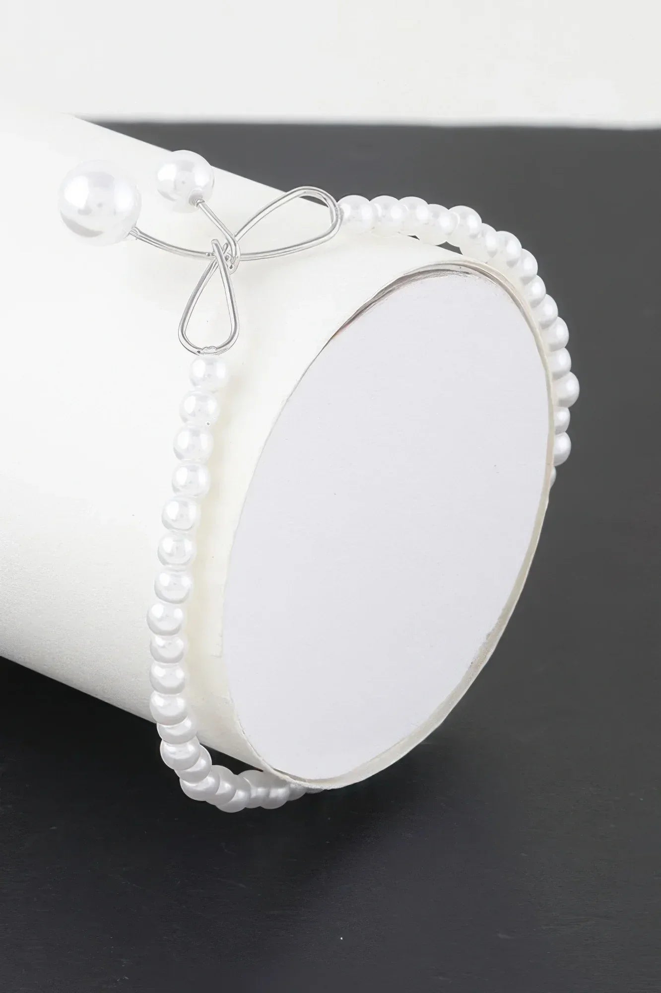 Faux Pearl Bow Bracelet | Mixtshop LLC