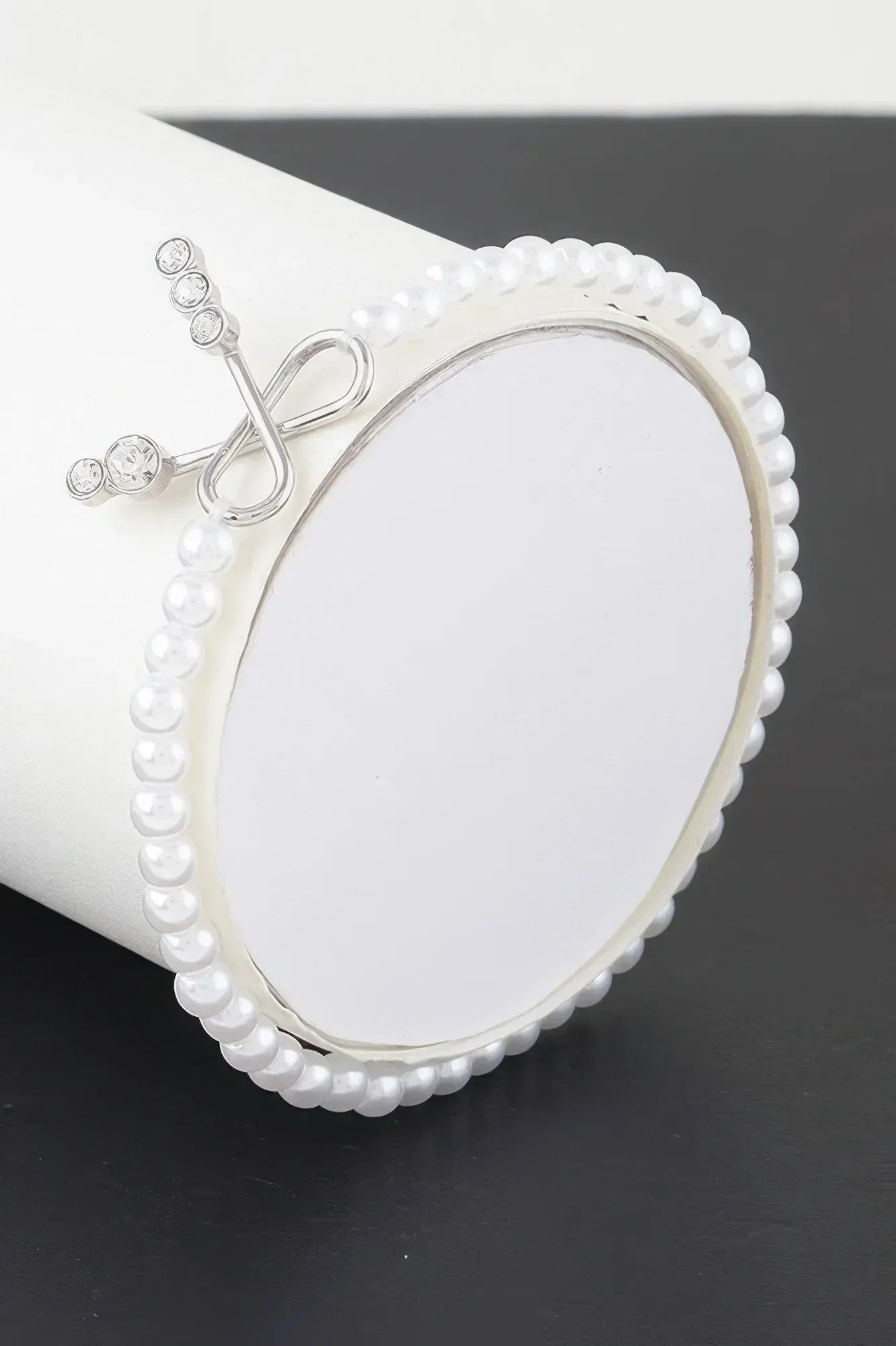 Faux Pearl Bow Rhinestone Bracelet | Mixtshop LLC