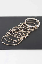 Faux Pearl Elegance Bracelet | Mixtshop LLC