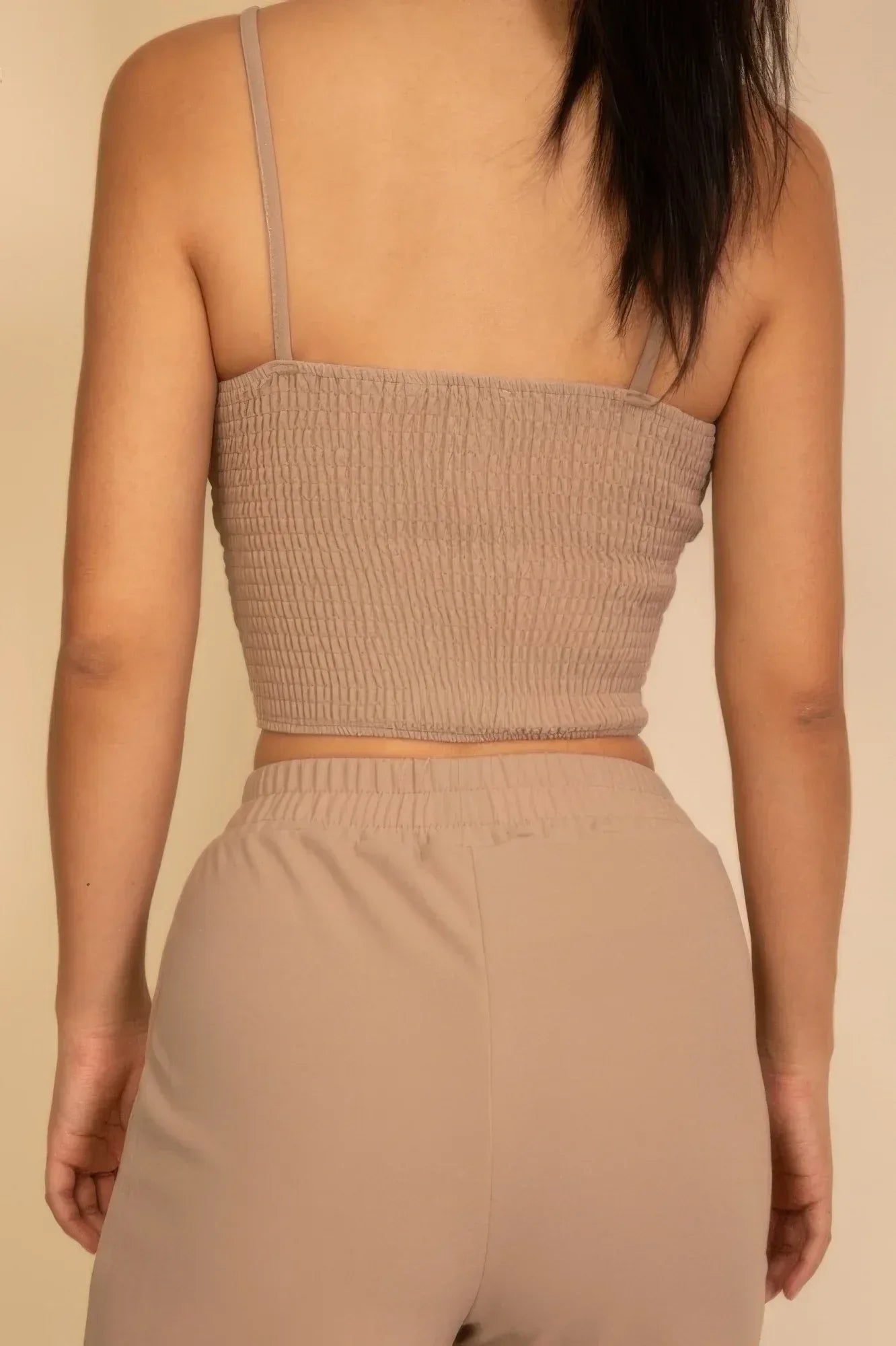 Spaghetti Strap Bralette Top & Wide Leg Pants Set | Mixtshop LLC