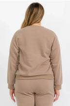 Plus Size Classic Poly Fleece Crewneck Pullover | Mixtshop LLC