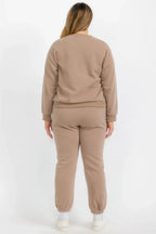 Plus Size Classic Poly Fleece Crewneck Pullover | Mixtshop LLC