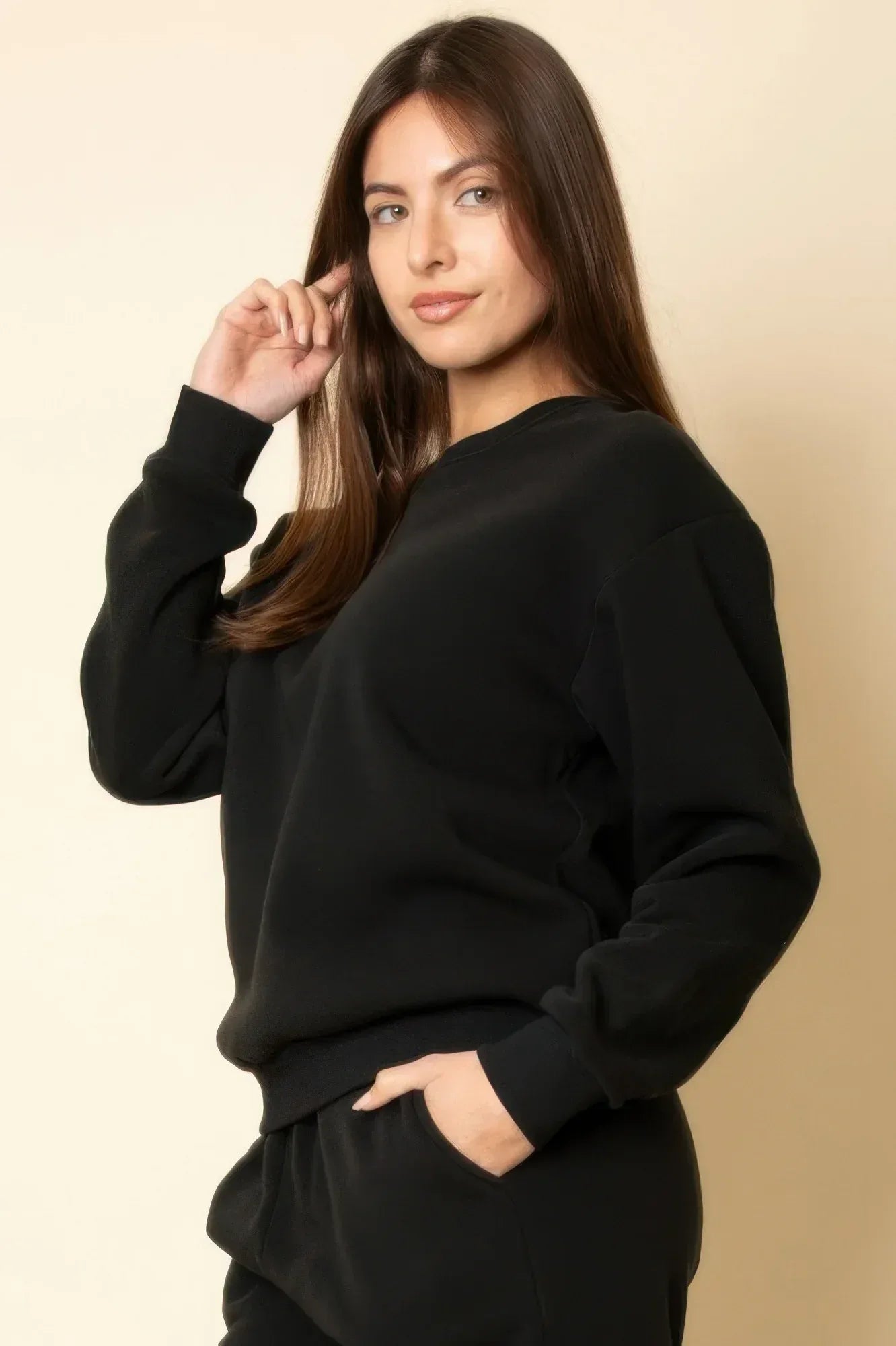 Classic Poly Fleece Crewneck Pullover Secondary image