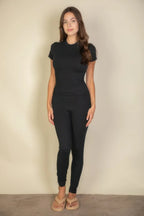Short Sleeve Round Neck T Shirt | Mixtshop LLC