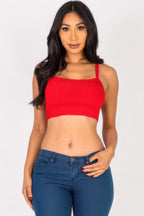 Ribbed Knit Cami Crop Top | Mixtshop LLC