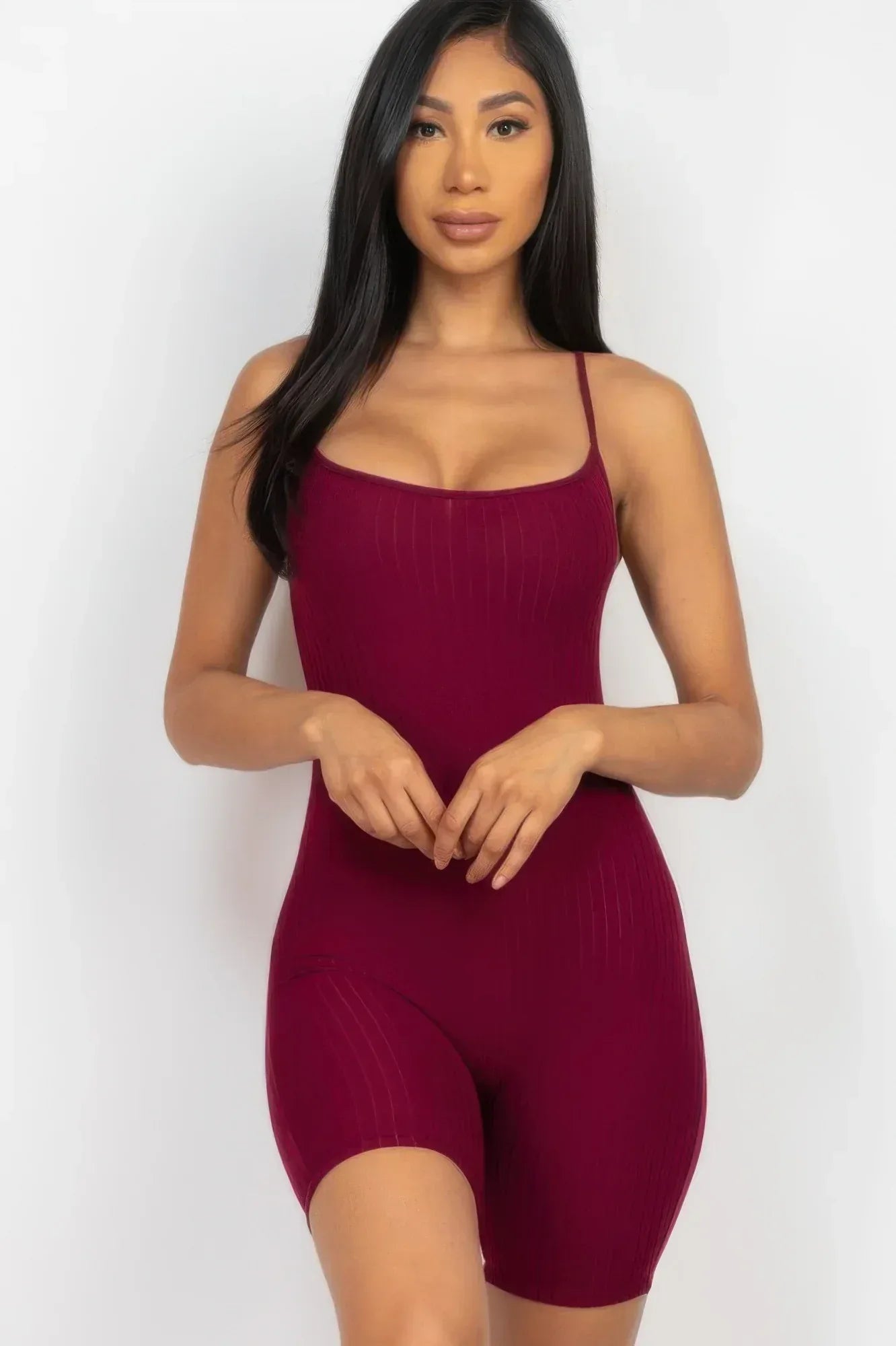 Ribbed Bodycon Romper Secondary image