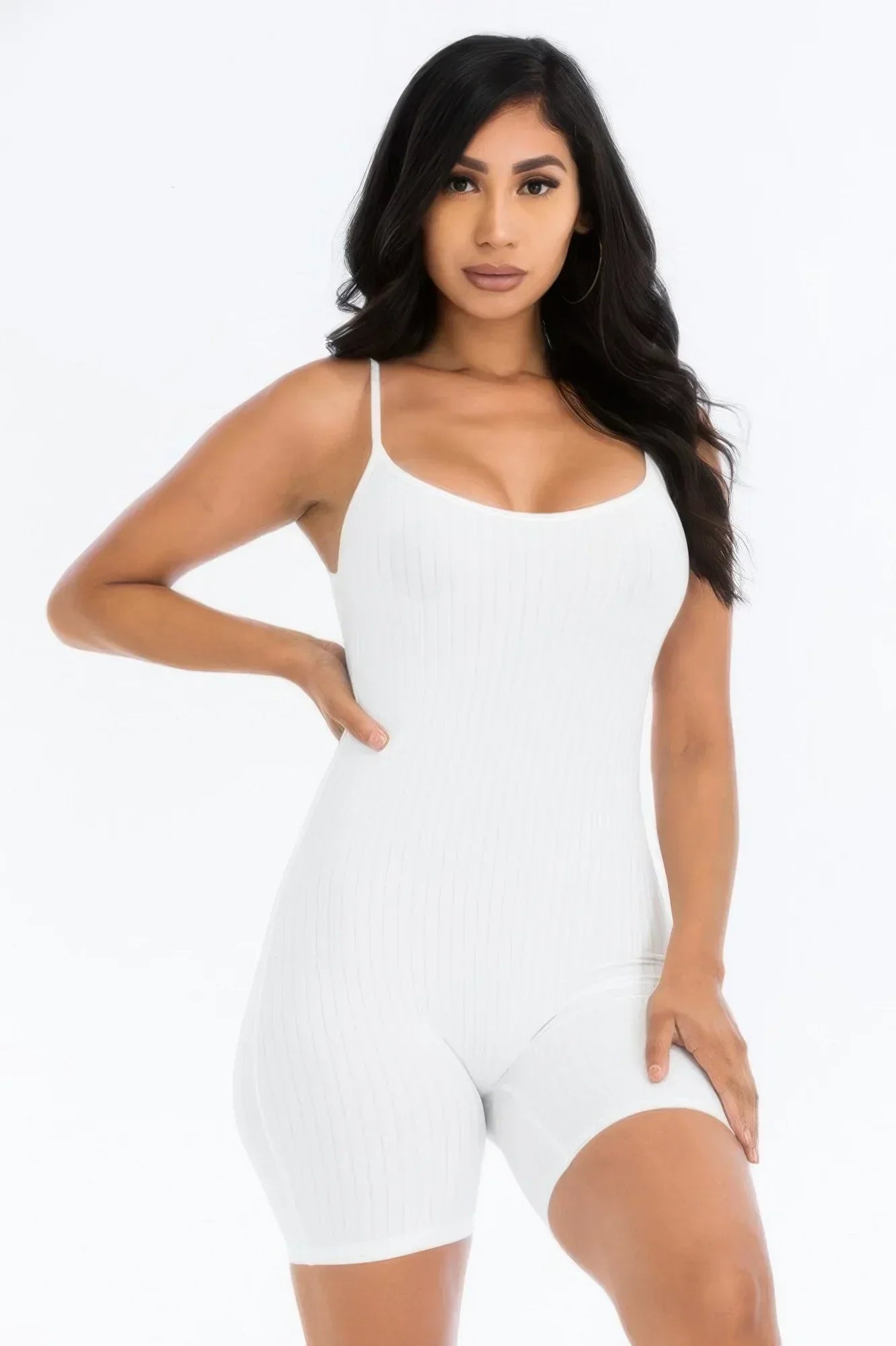 Ribbed Bodycon Romper | Mixtshop LLC