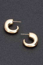 Metal Vintage Hoop Earring | Mixtshop LLC