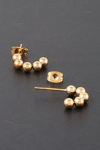 Metal Bead Earrings | Mixtshop LLC