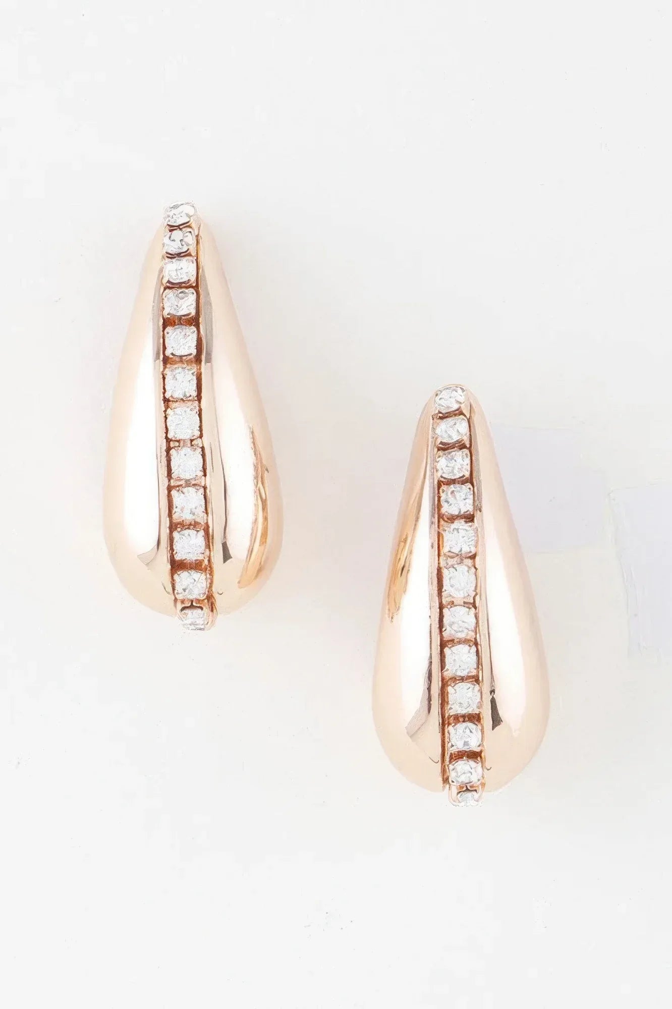 Rhinestone Tear Drop Earring | Mixtshop LLC
