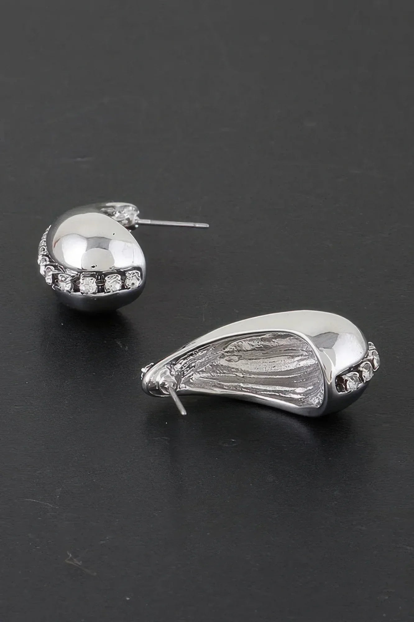 Rhinestone Tear Drop Earring | Mixtshop LLC