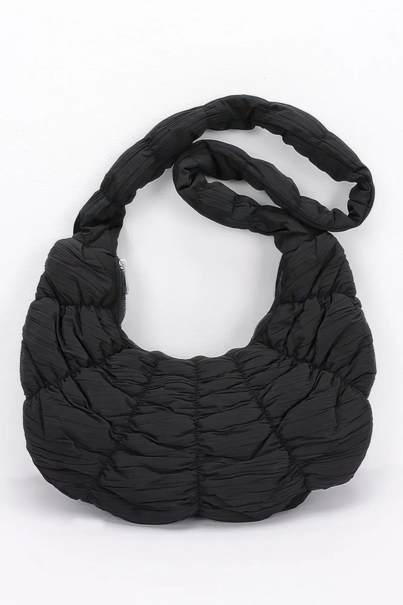 Quilted Nylon Padded Crossbody Bag Secondary image