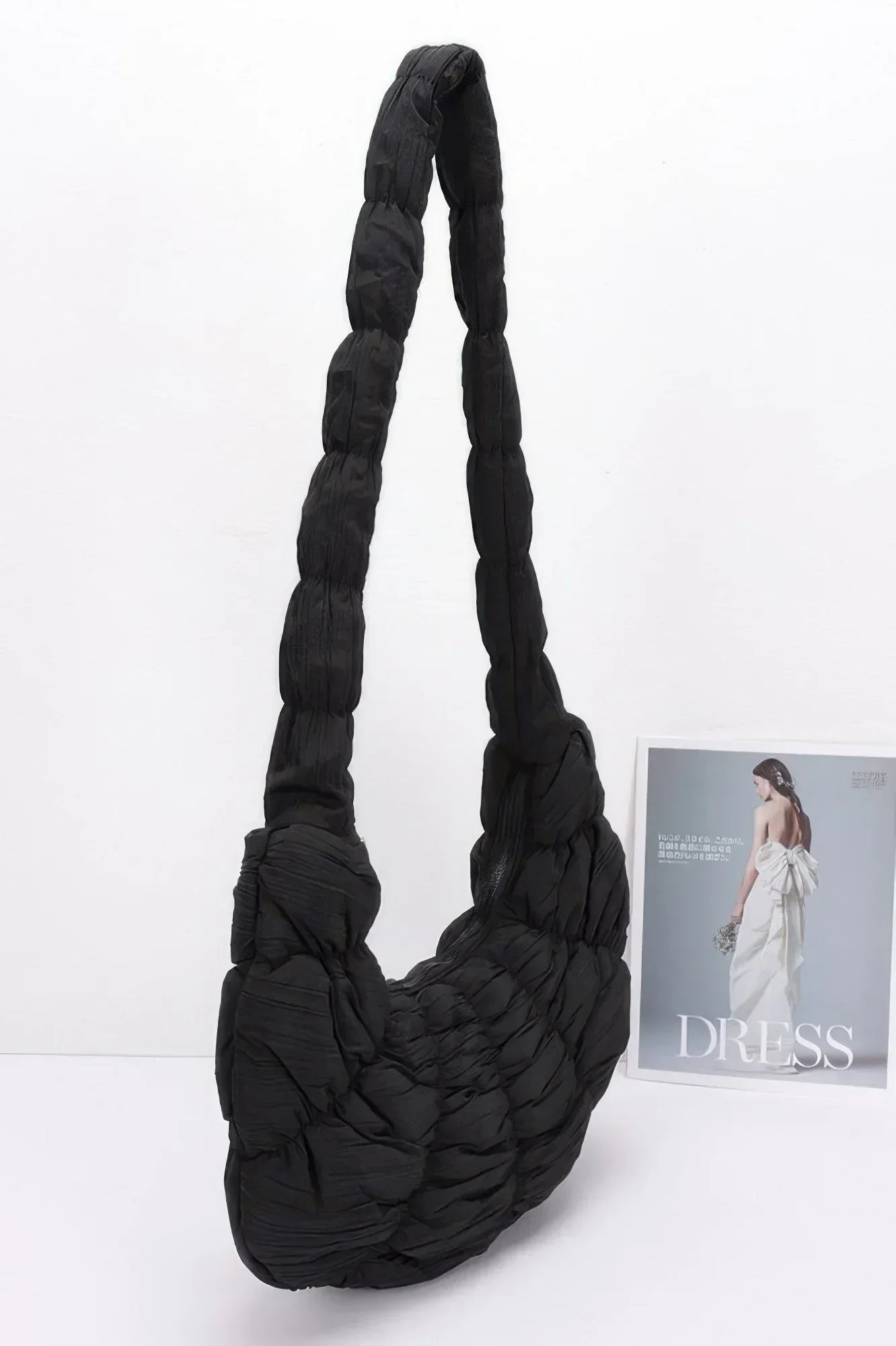 Quilted Nylon Padded Crossbody Bag | Mixtshop LLC
