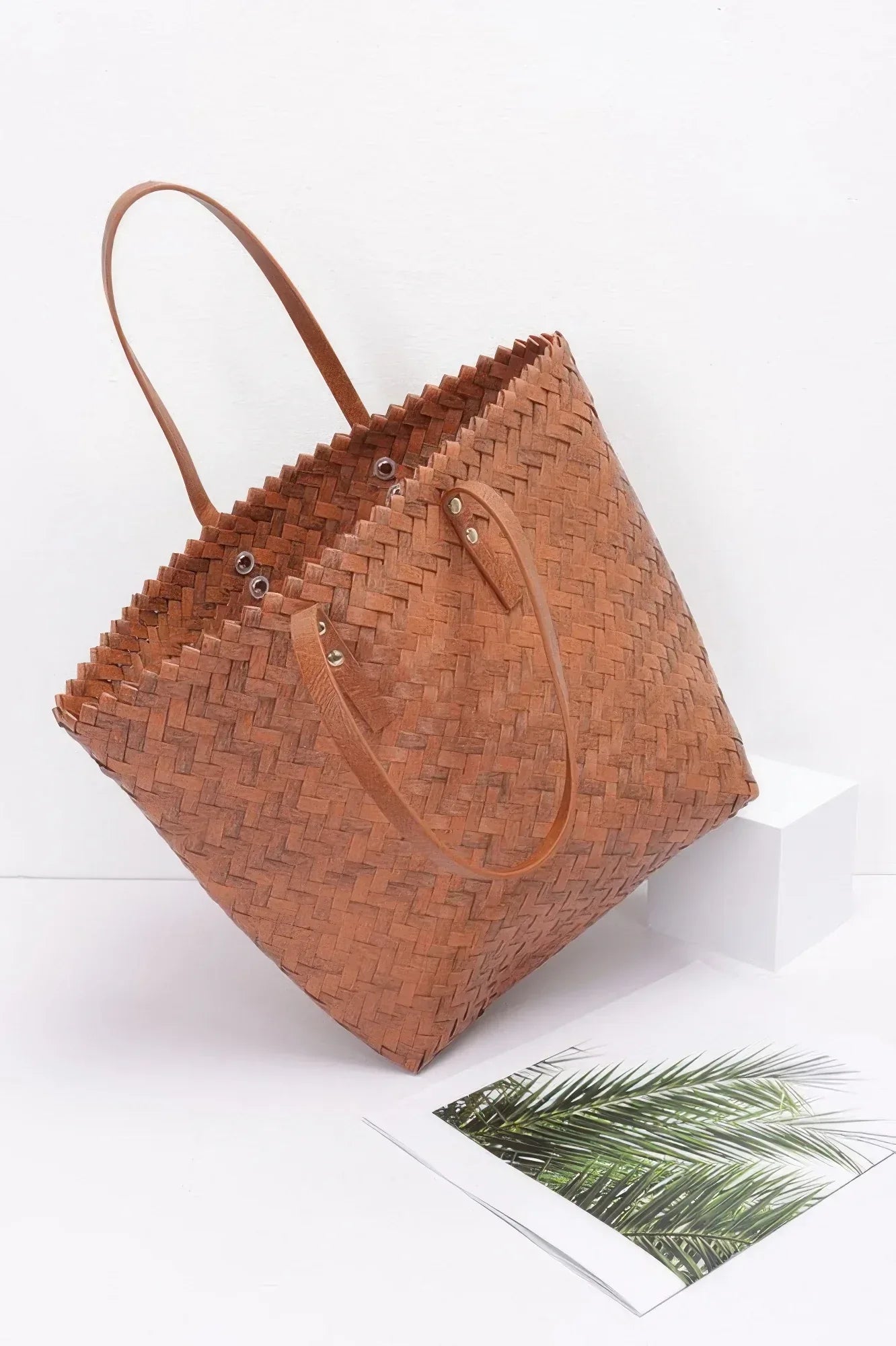 Pvc Braided Tote Bag | Mixtshop LLC