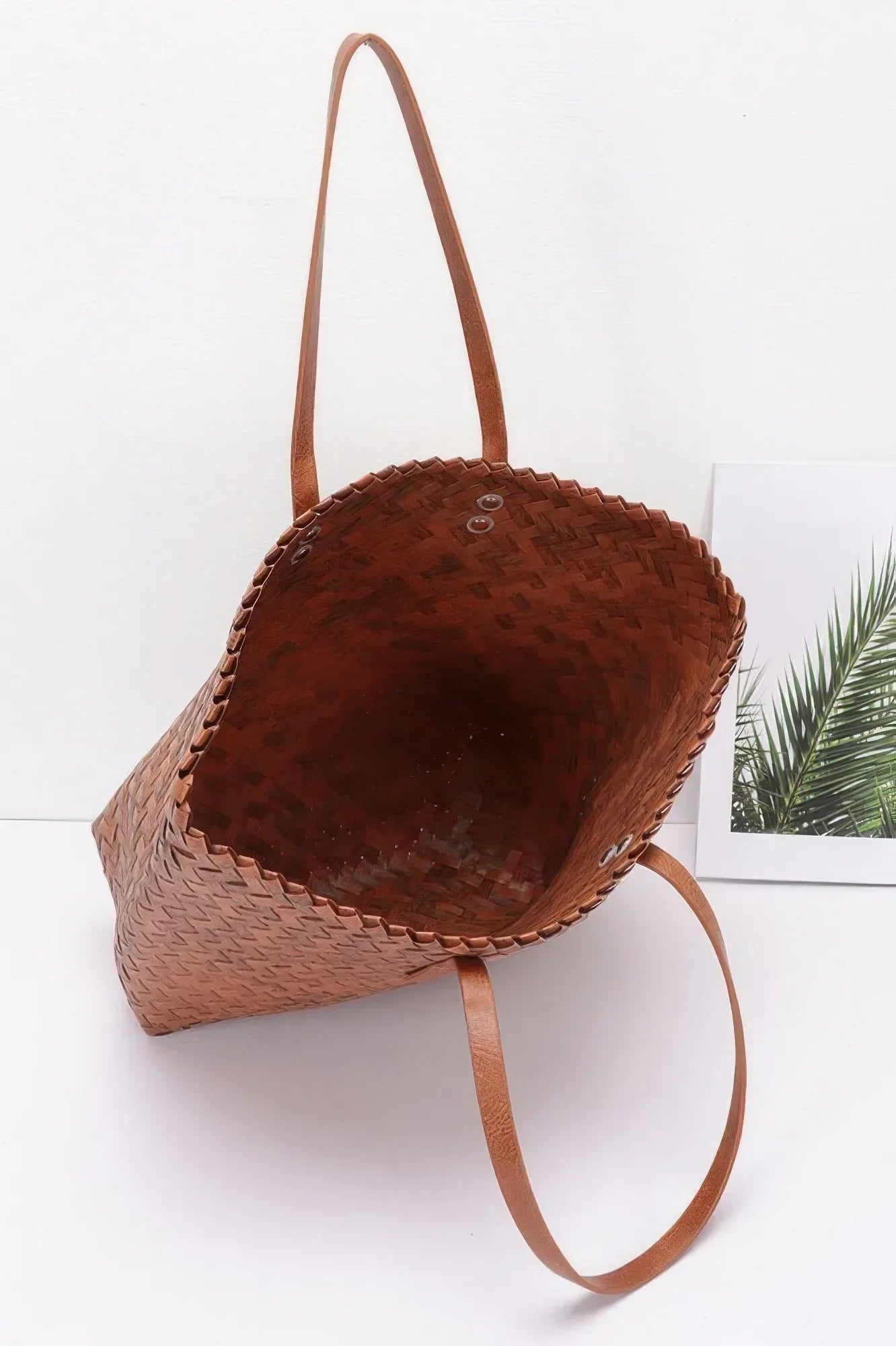 Pvc Braided Tote Bag | Mixtshop LLC