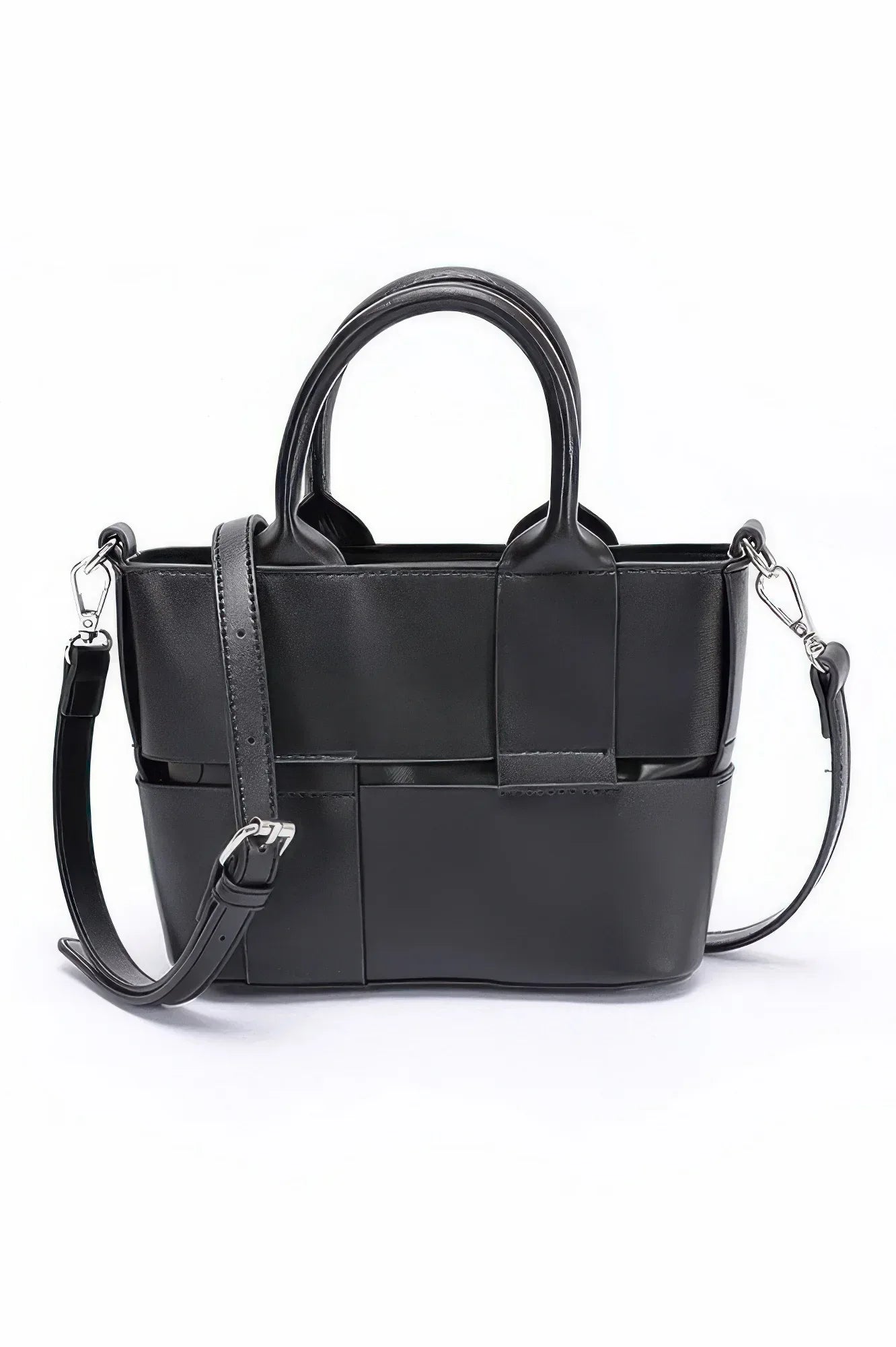 Faux Leather Tote Bag | Mixtshop LLC Main image