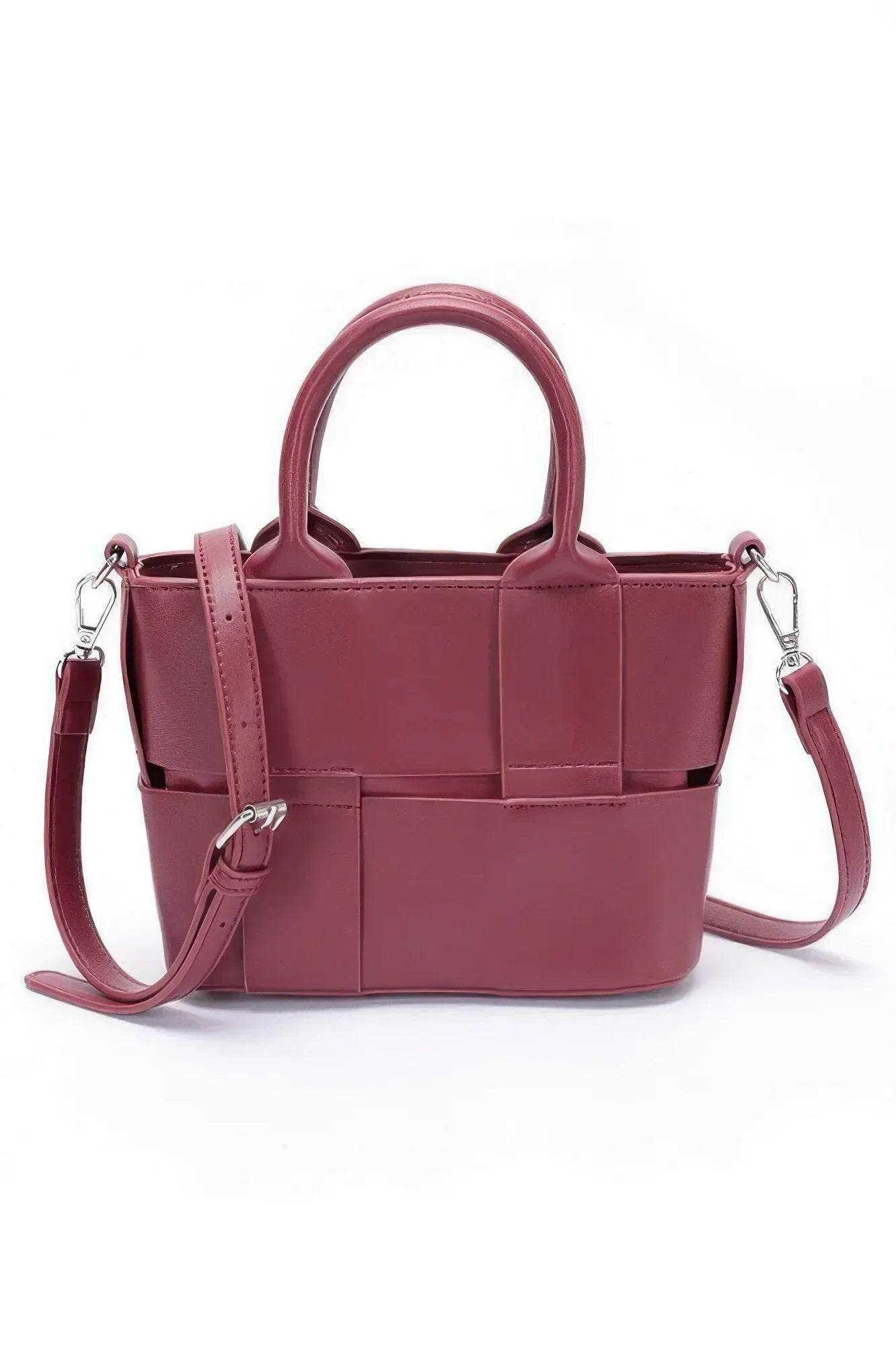Faux Leather Tote Bag Secondary image