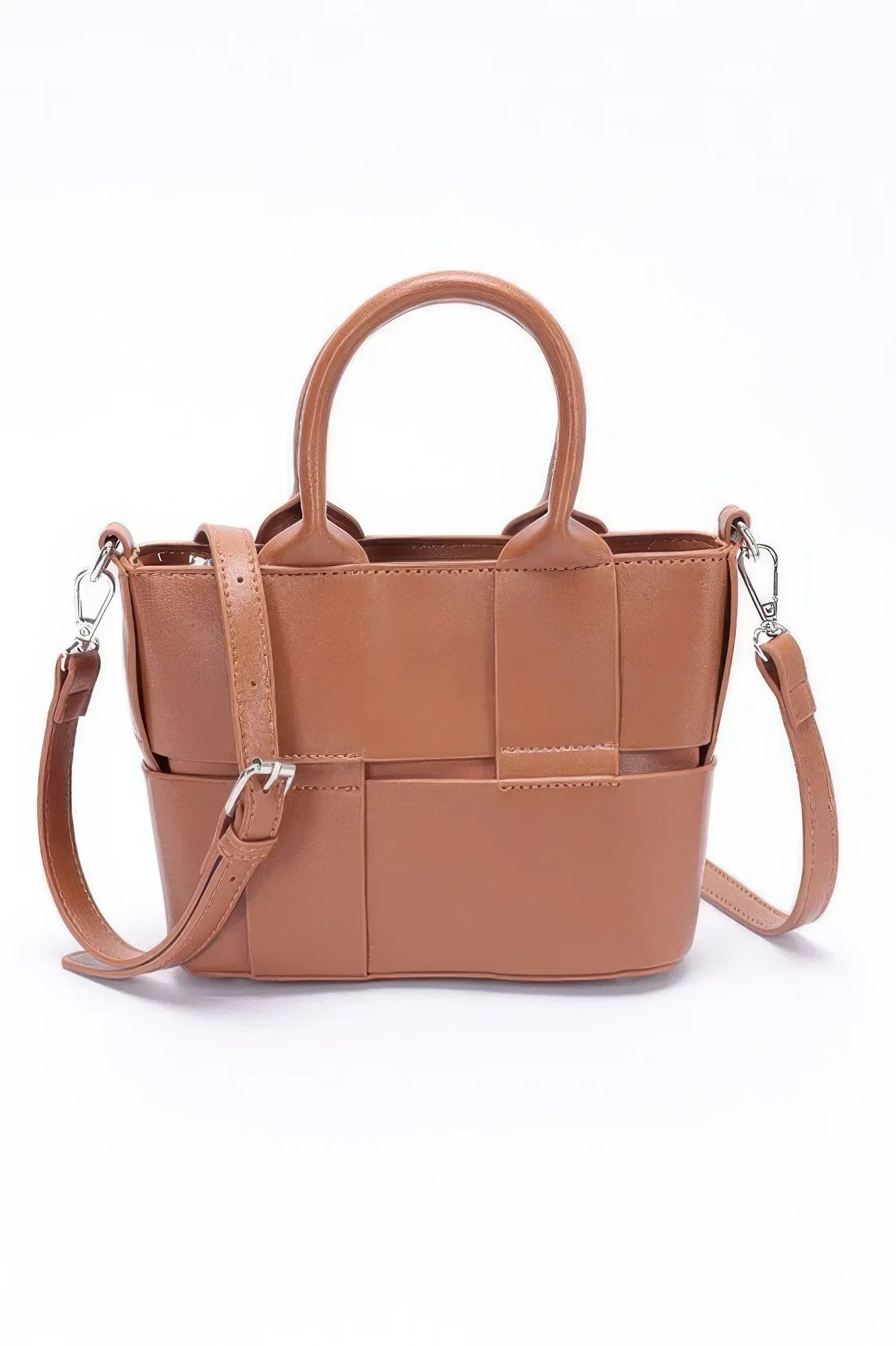 Faux Leather Tote Bag | Mixtshop LLC