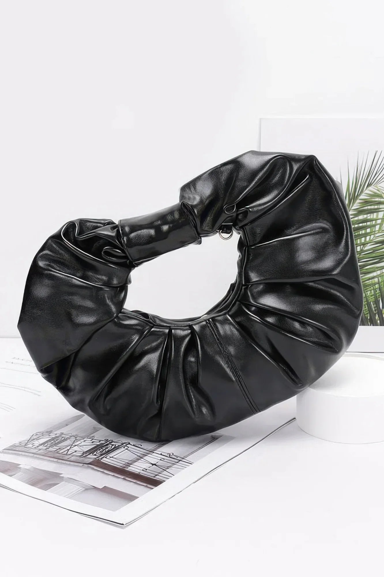 Metallic Hobo Bag W/chain | Mixtshop LLC