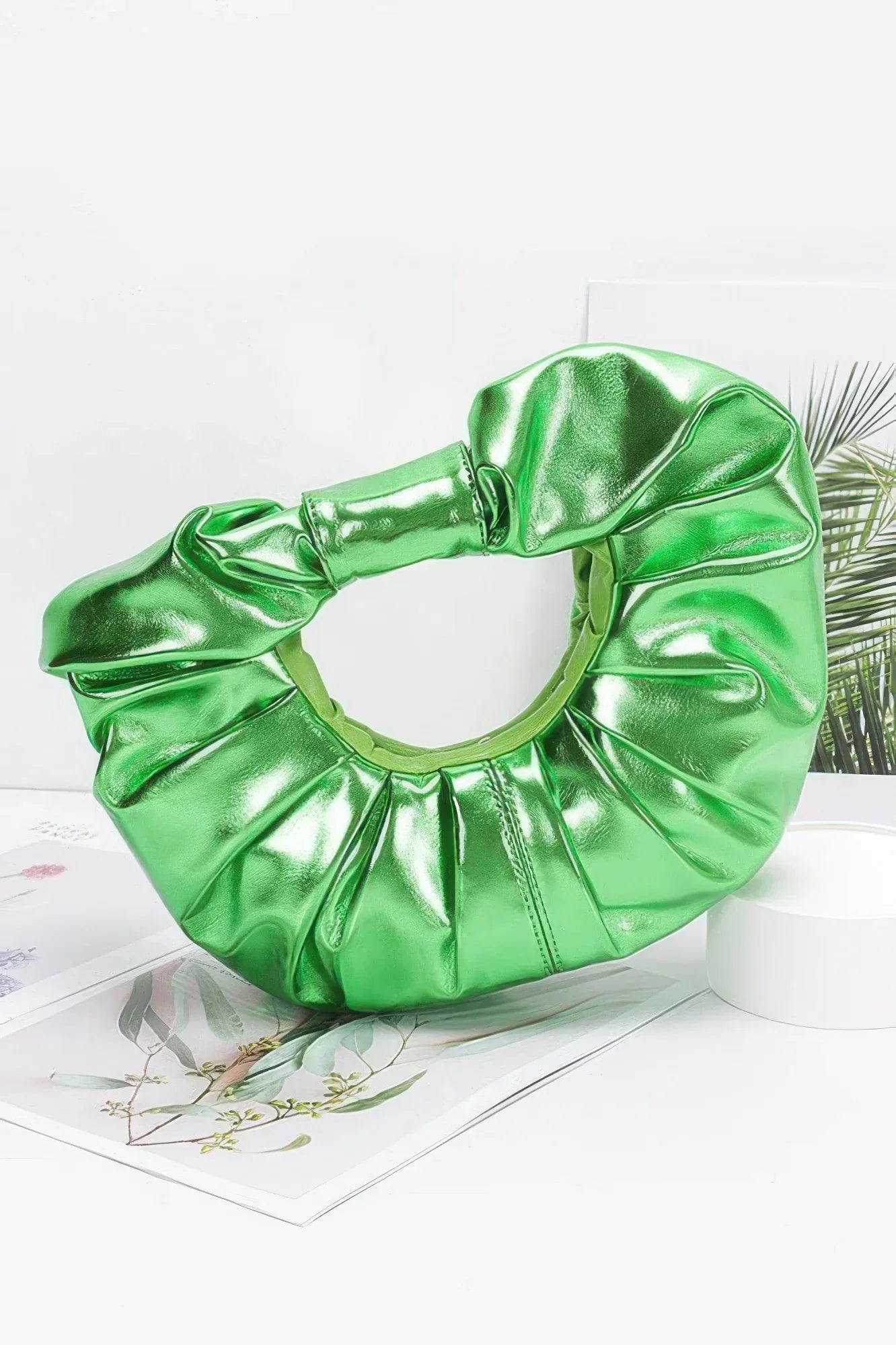 Metallic Hobo Bag W/chain | Mixtshop LLC