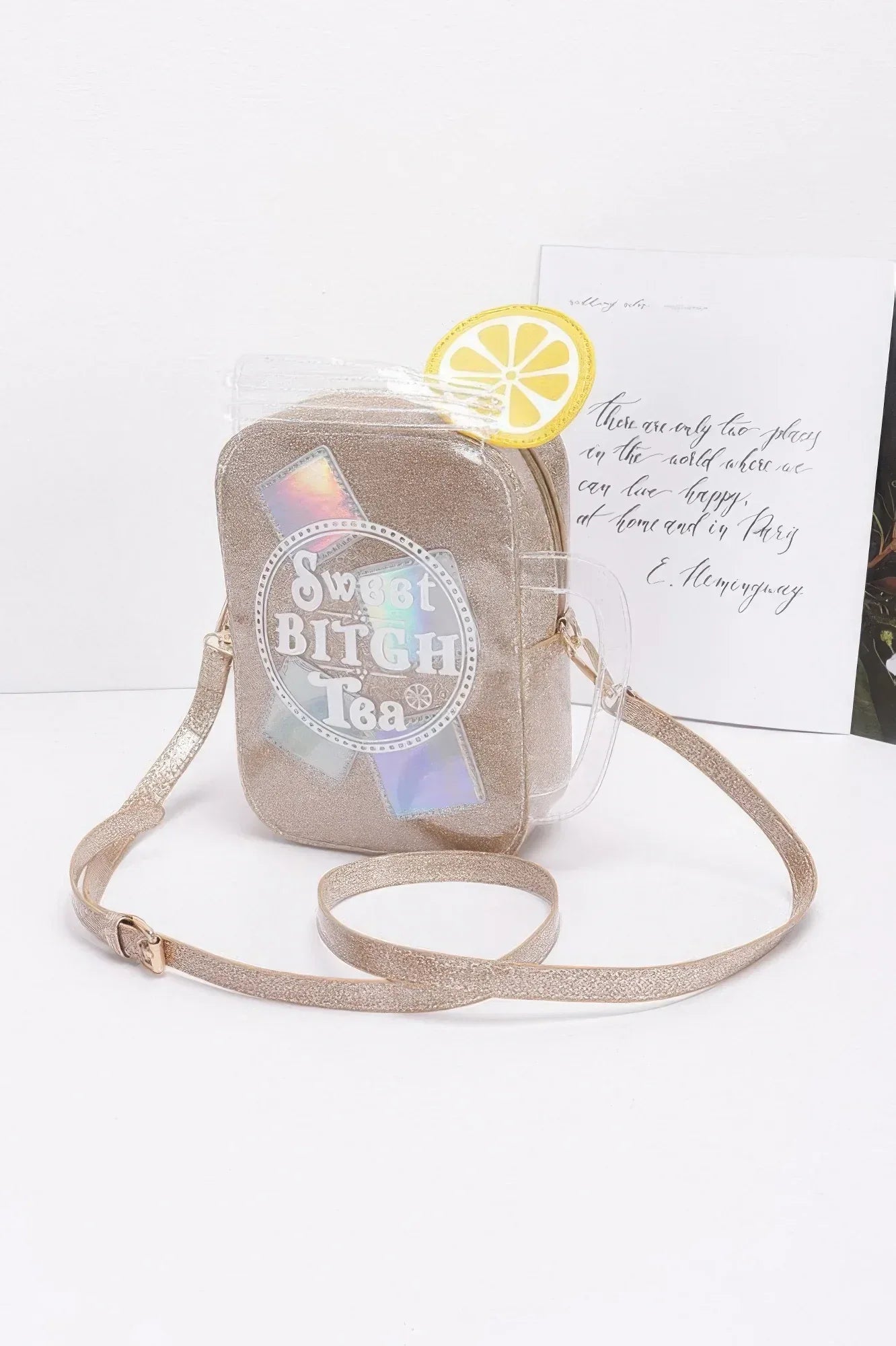 Lemon Tea Novelty Bag | Mixtshop LLC Main image
