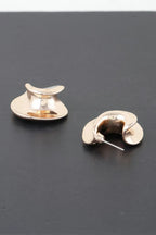 Golden Curve Earrings | Mixtshop LLC