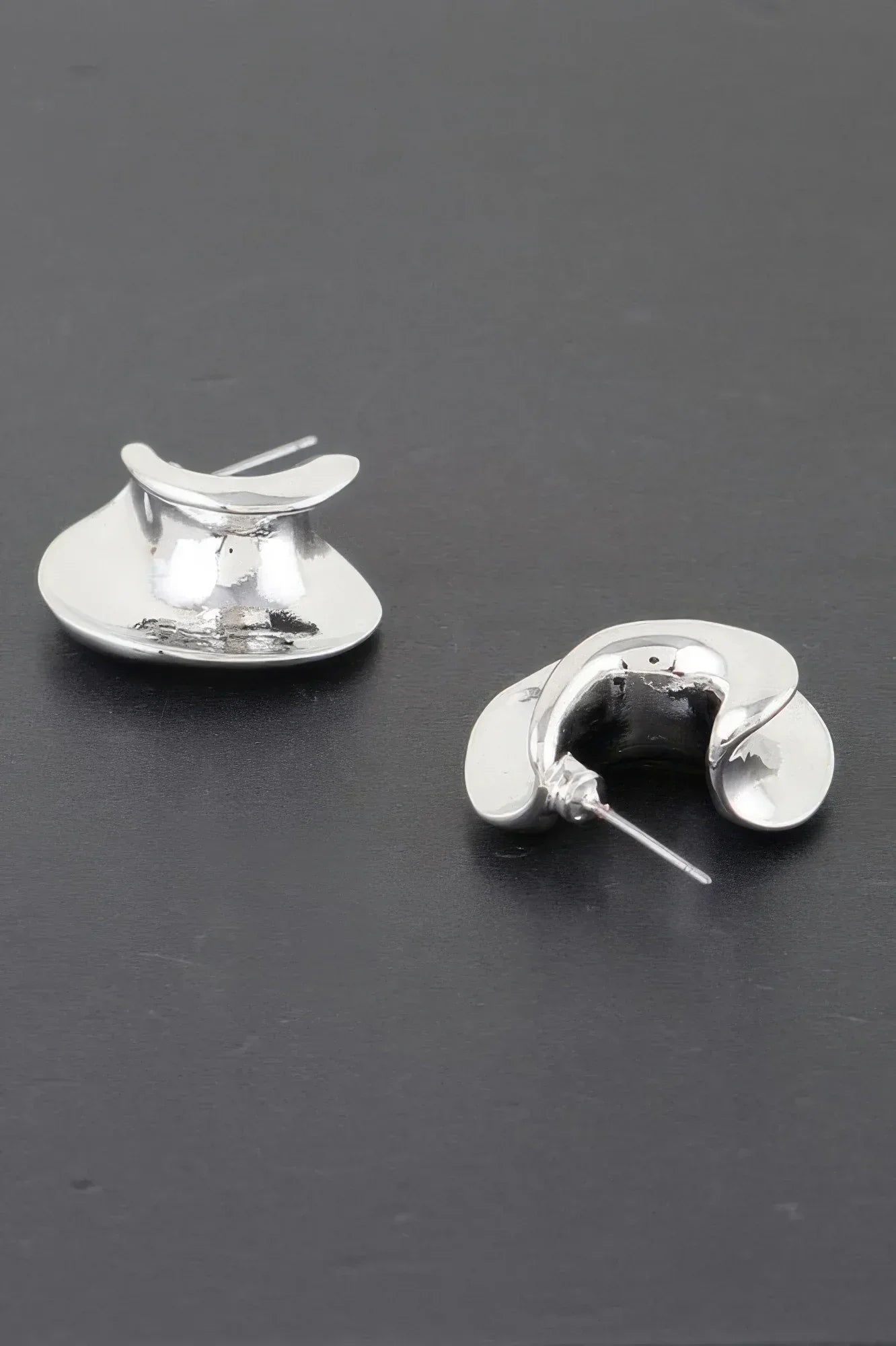 Golden Curve Earrings | Mixtshop LLC