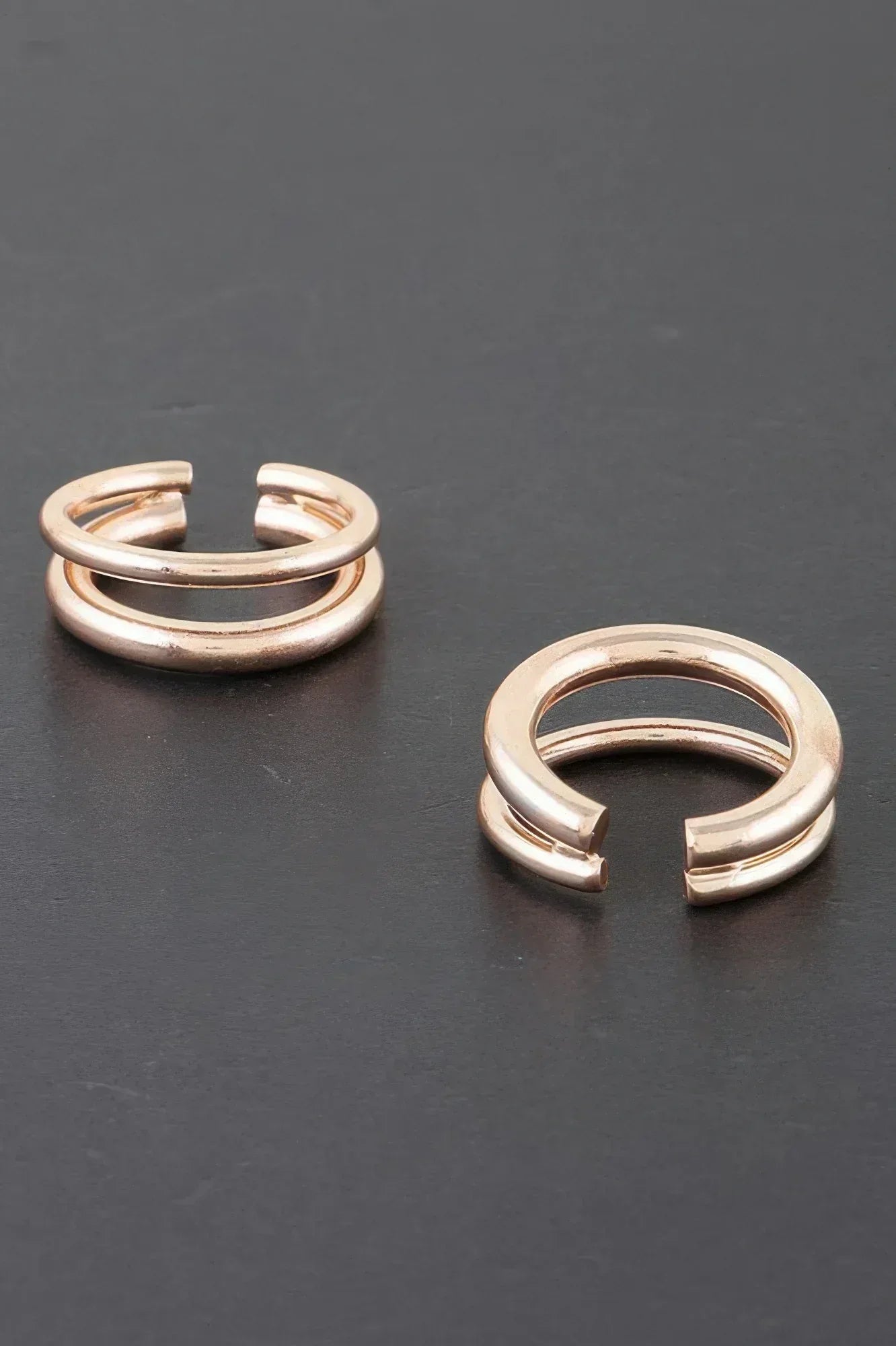 Harmony Curve Earrings Secondary image
