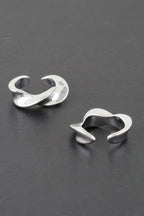 Twist Of Elegance Plated Earrings | Mixtshop LLC