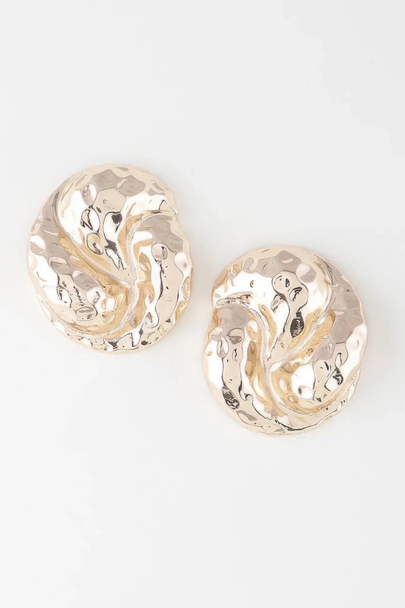 Golden Twist Earrings | Mixtshop LLC Main image