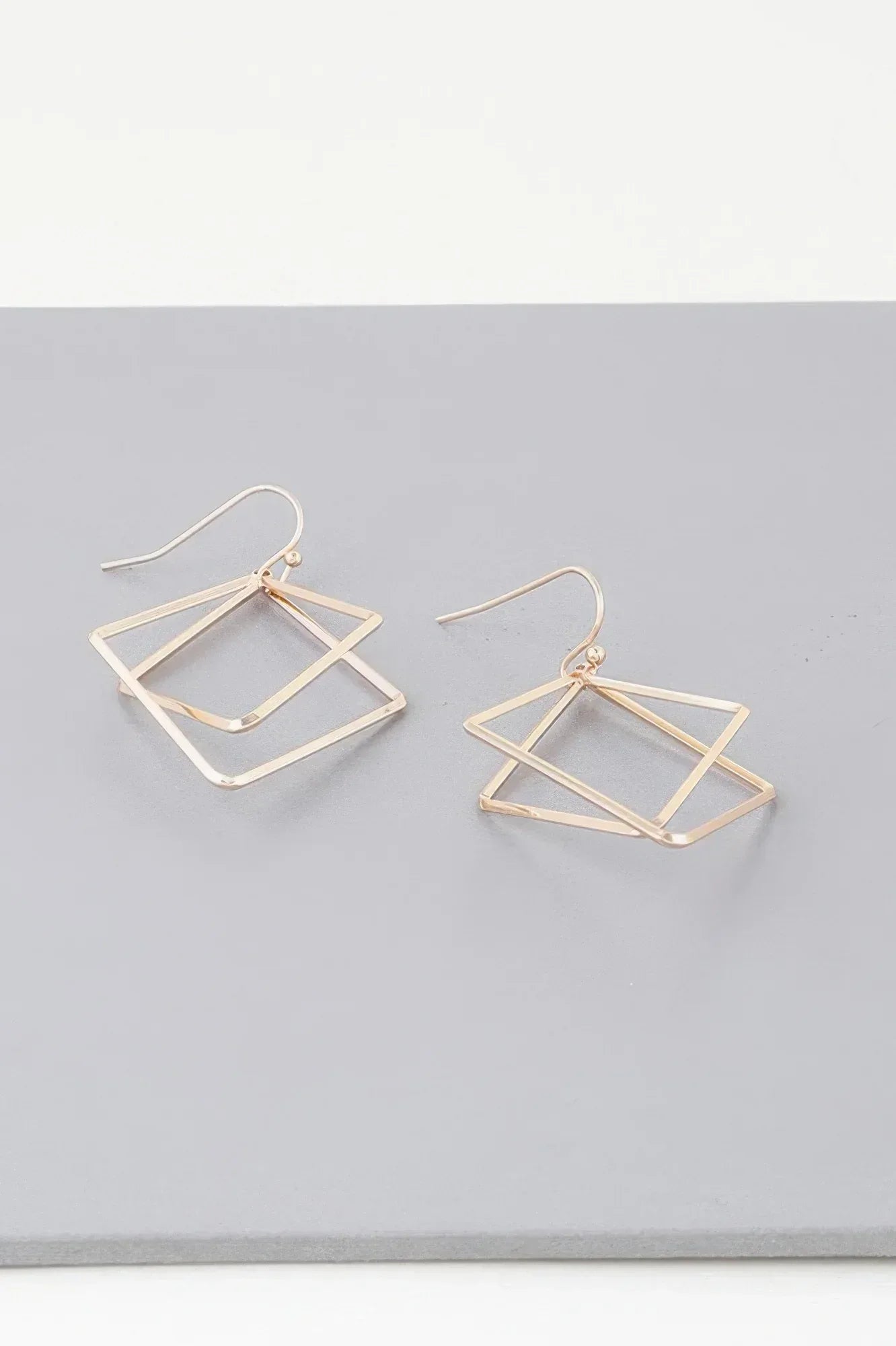 Geometric Elegance Earrings Secondary image