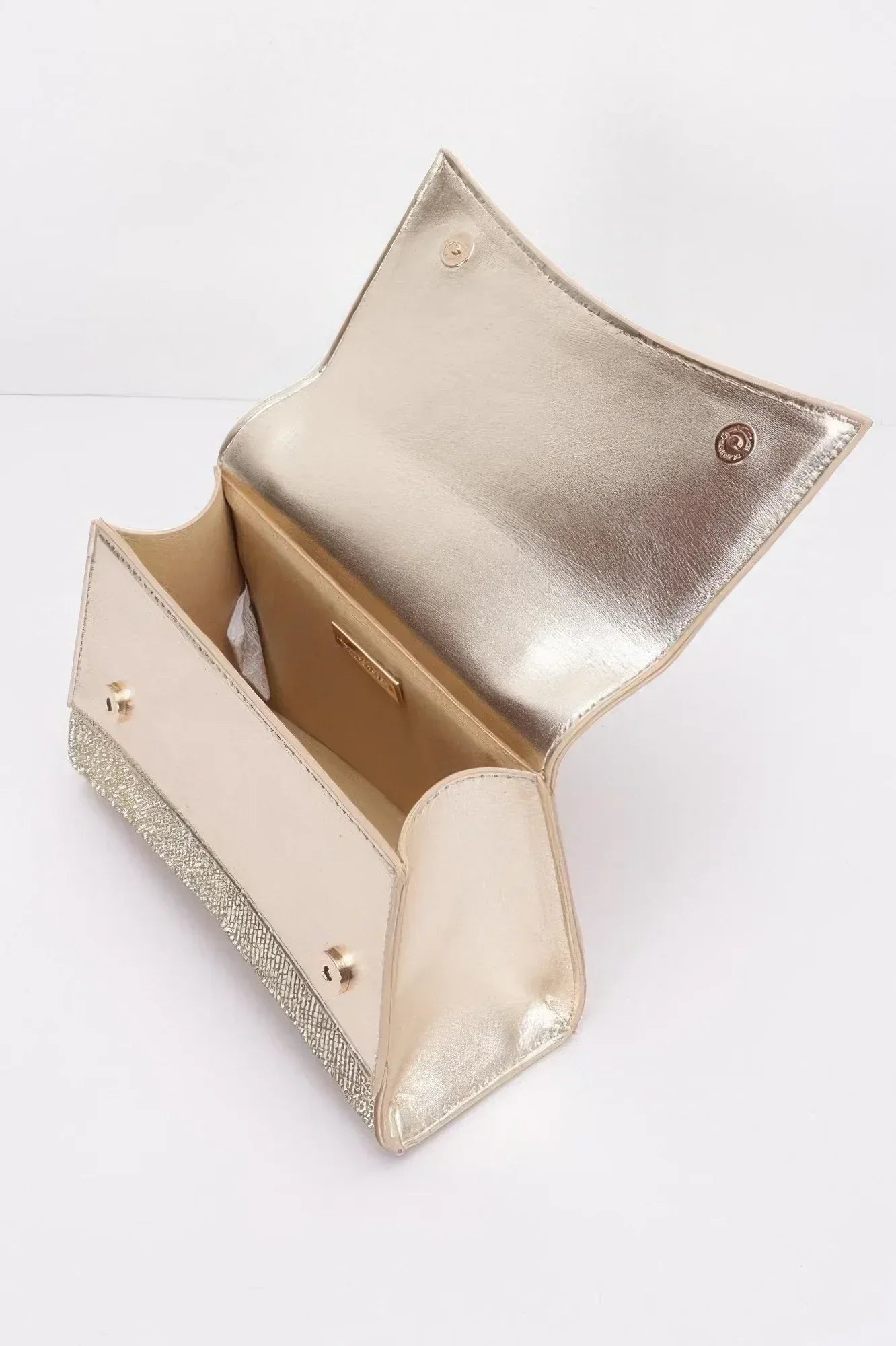 Rhinestone Top Handle Flap Bag | Mixtshop LLC