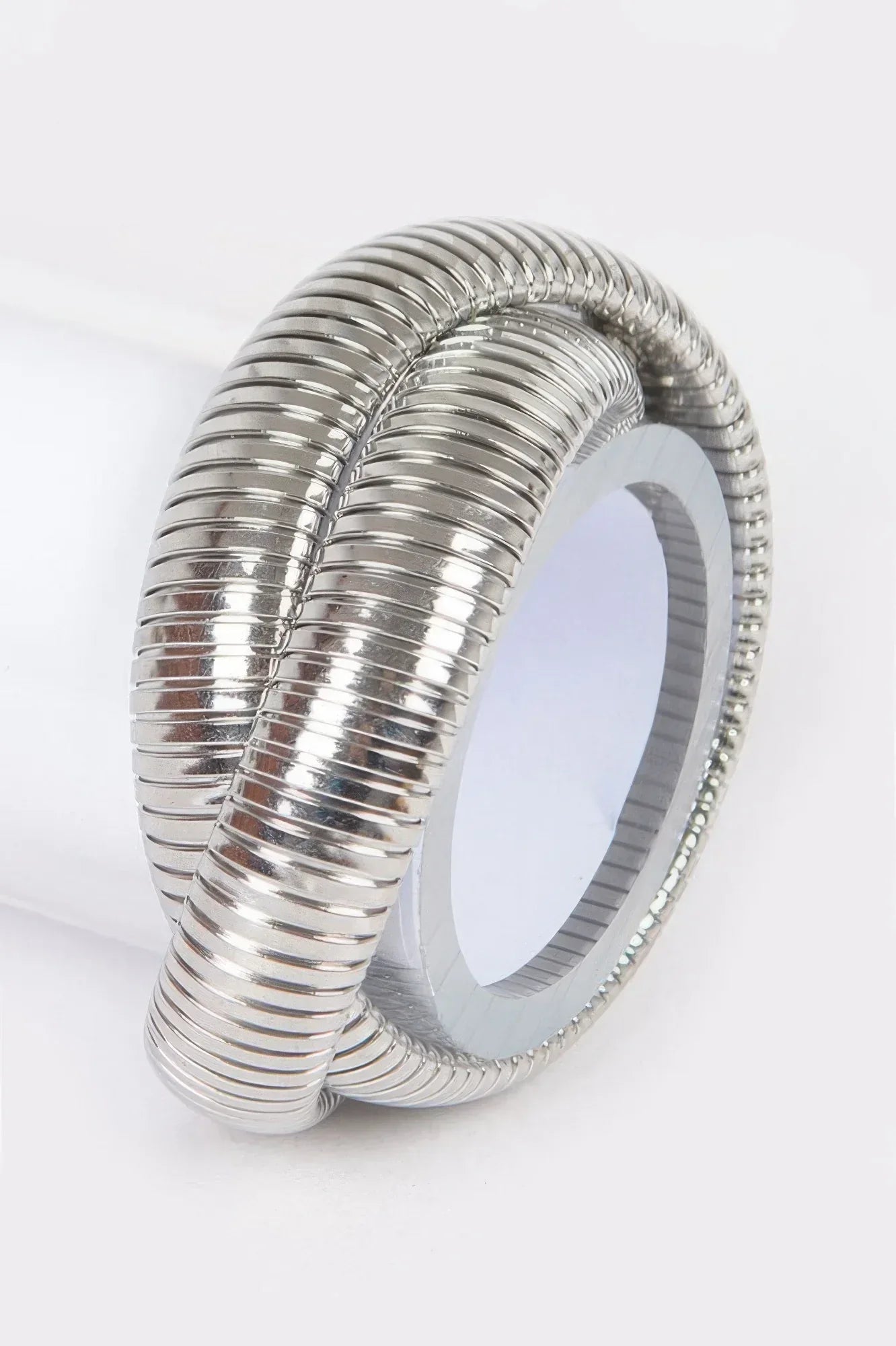 Aluminum Double Stretch Chain Bracelet | Mixtshop LLC Main image