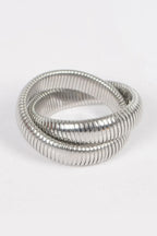 Aluminum Double Stretch Chain Bracelet | Mixtshop LLC