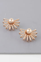Double Shiny Neutron Wire Stud Earrings | Mixtshop LLC